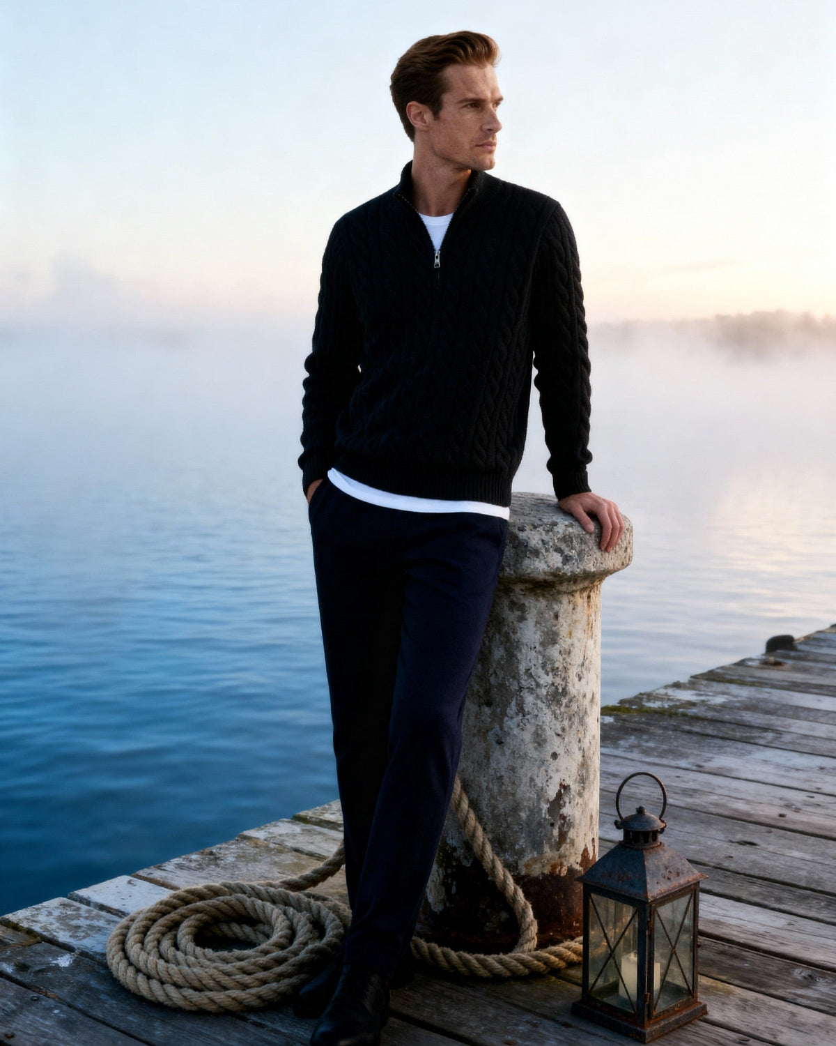 HENDERSON™ | COTTON HALF ZIP