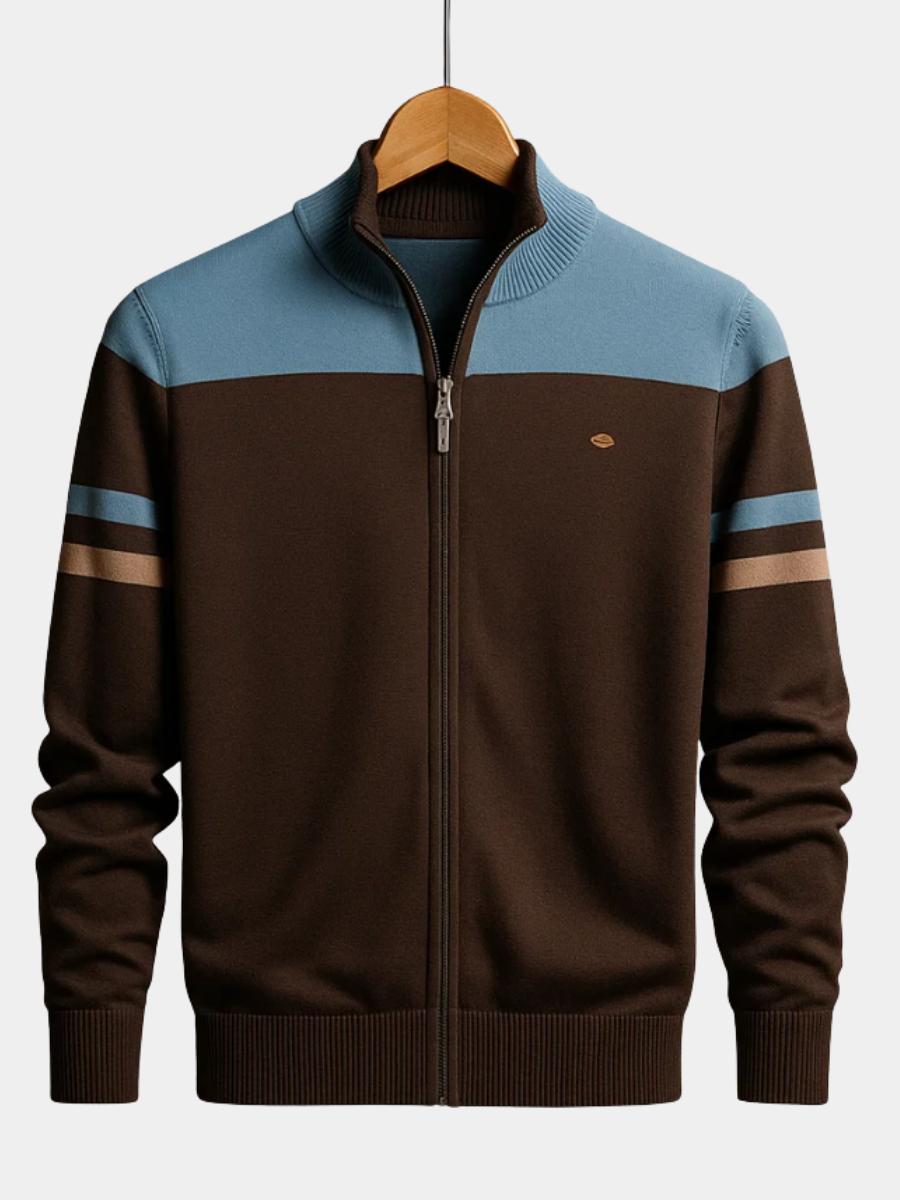 HENDERSON™ | Color-Block Zip-Up