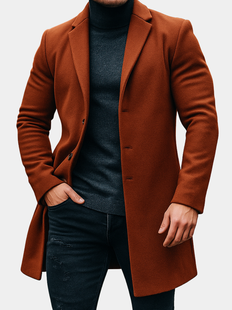 HENDERSON™ | Wool Trench Coat