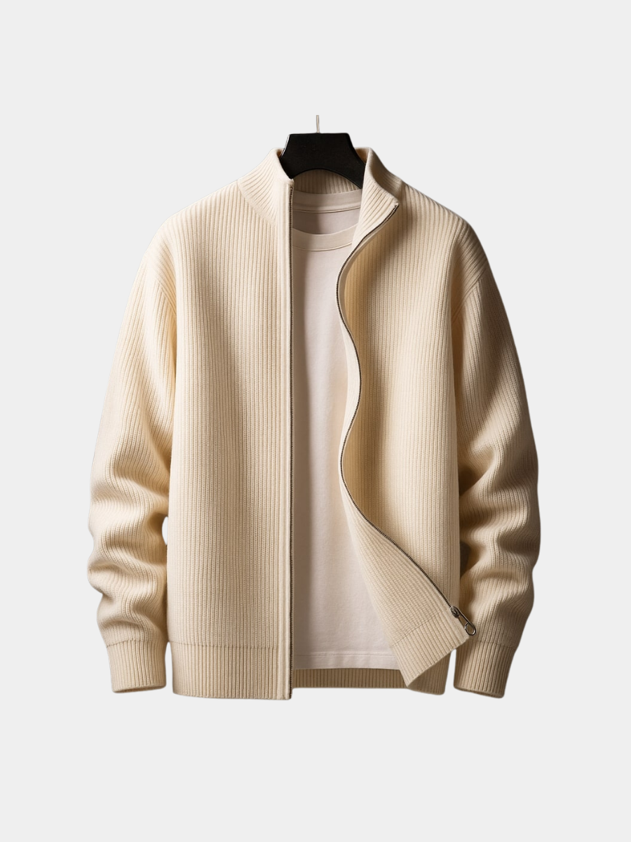 HENDERSON™ | Men's Ribbed Zip-Neck