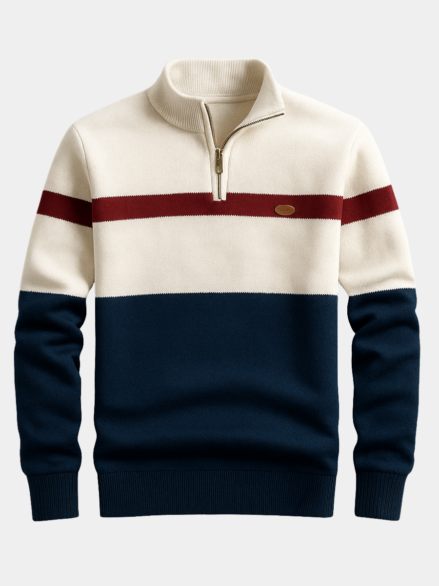 HENDERSON™ | Zip-Neck Longsleeve