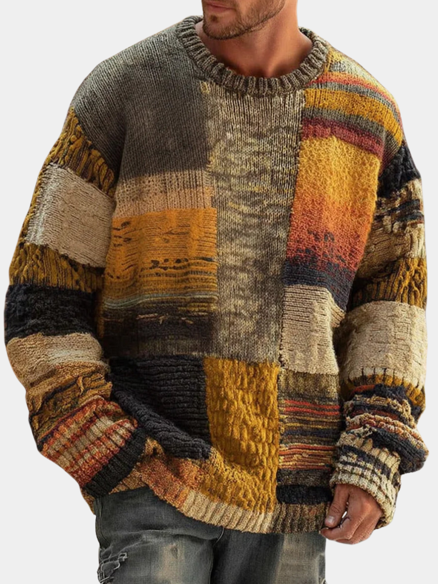 HENDERSON™ | Abstract Print Pullover