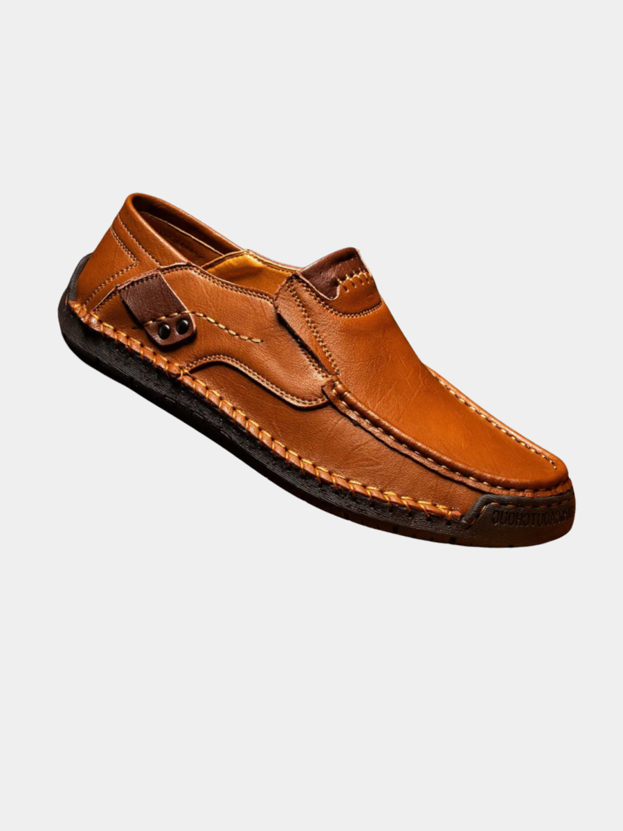 HENDERSON™ | Polished Leather Loafer