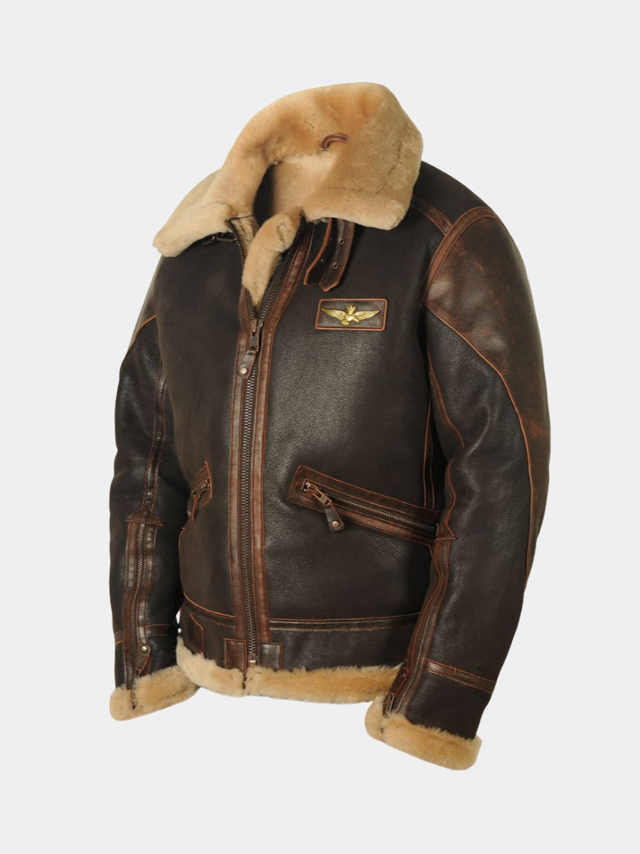 HENDERSON™ | Aviator Leather Jacket