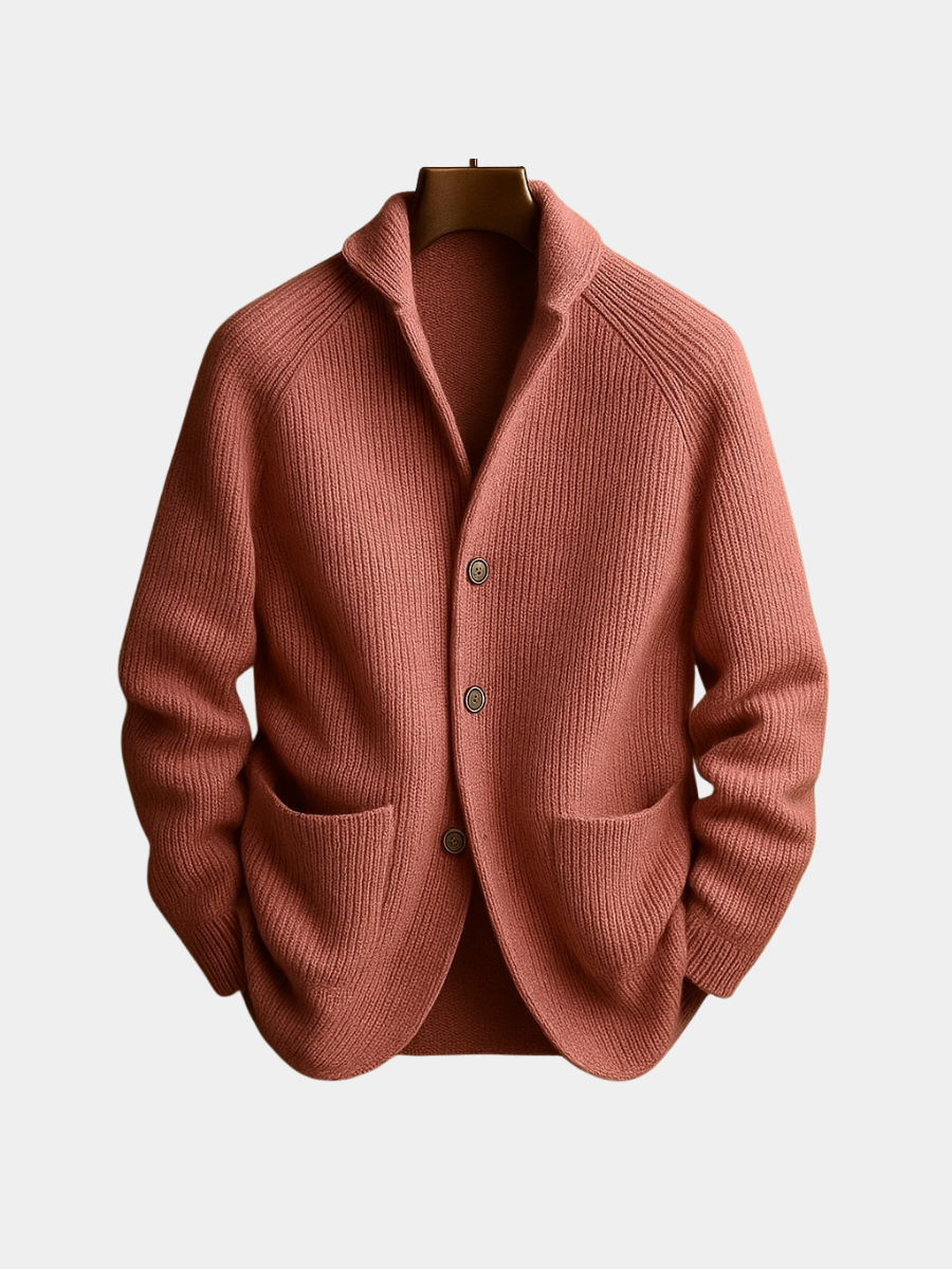 HENDERSON™ | Ribbed Collar Waistcoat