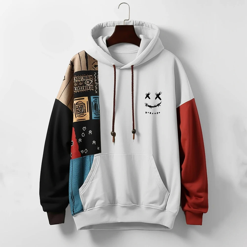 HENDERSON | PATTERNED SWEATSHIRT FOR MEN