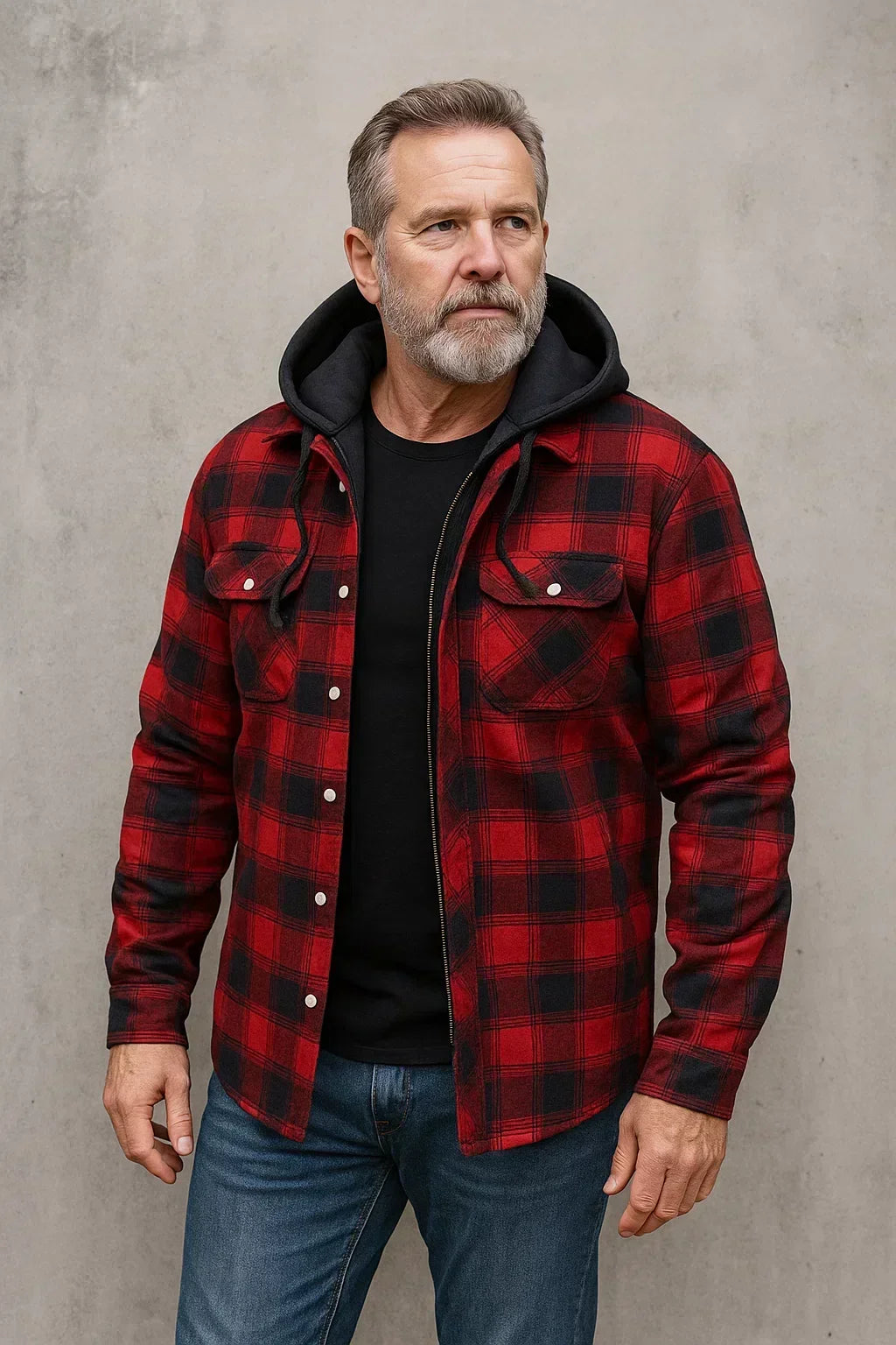 HENDERSON™ | Check Zip Jacket
