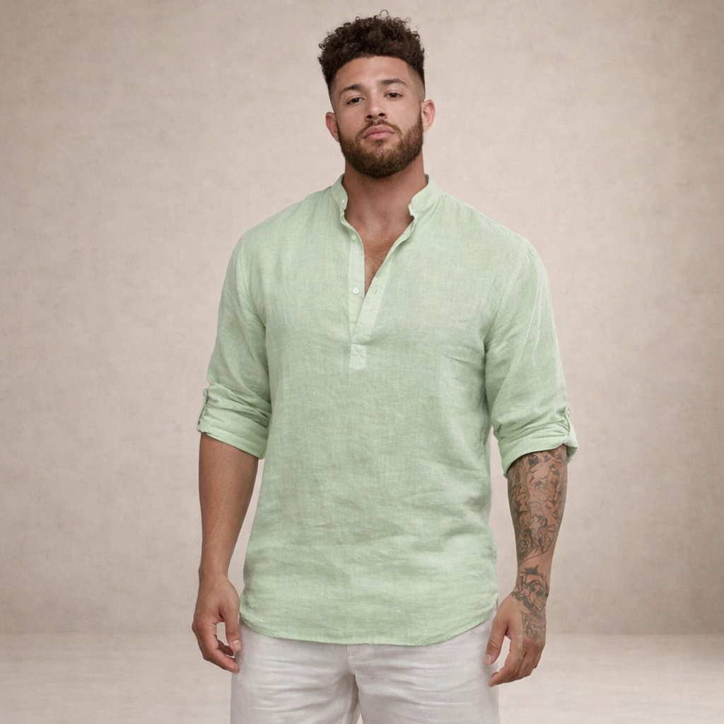 HENDERSON™ | Stand Collar Shirt