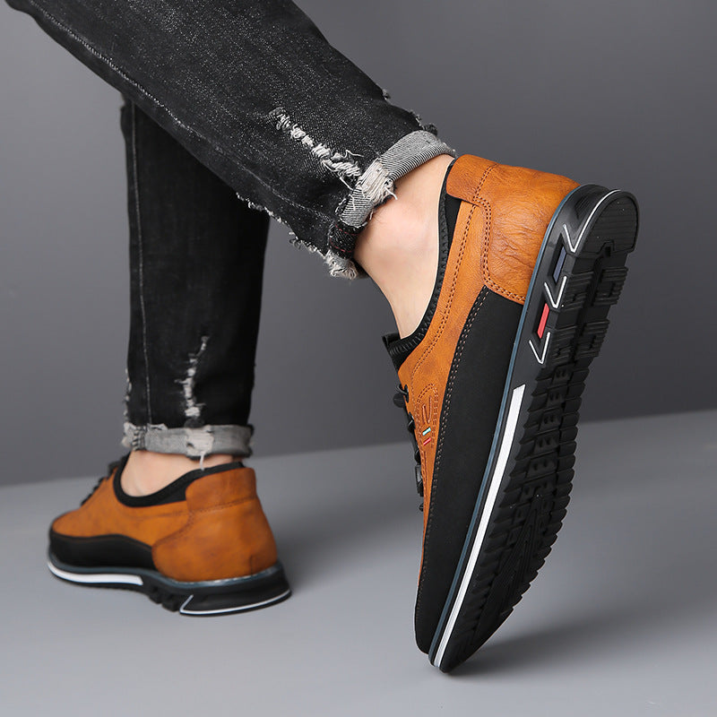 HENDERSON™ | Leather Lace-Up Casual Shoe