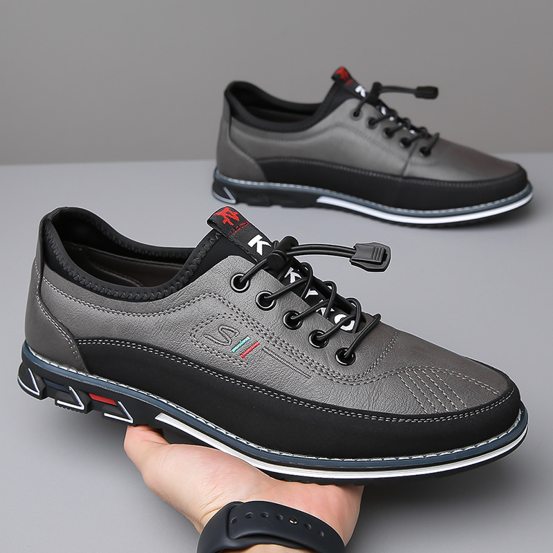 HENDERSON™ | Leather Lace-Up Casual Shoe