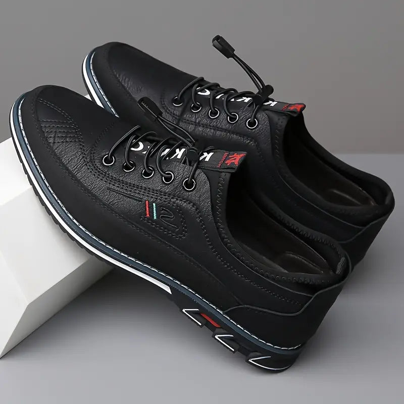 HENDERSON™ | Leather Lace-Up Casual Shoe