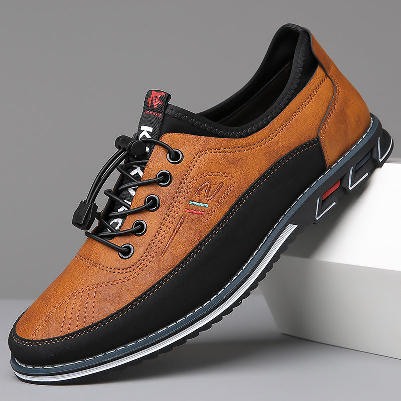 HENDERSON™ | Leather Lace-Up Casual Shoe