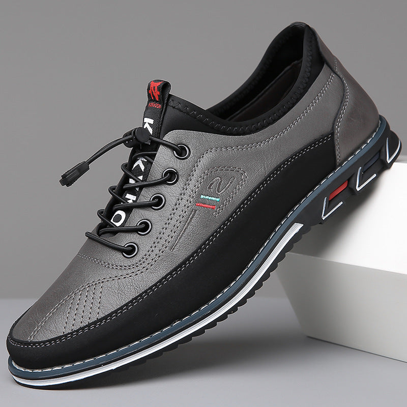 HENDERSON™ | Leather Lace-Up Casual Shoe