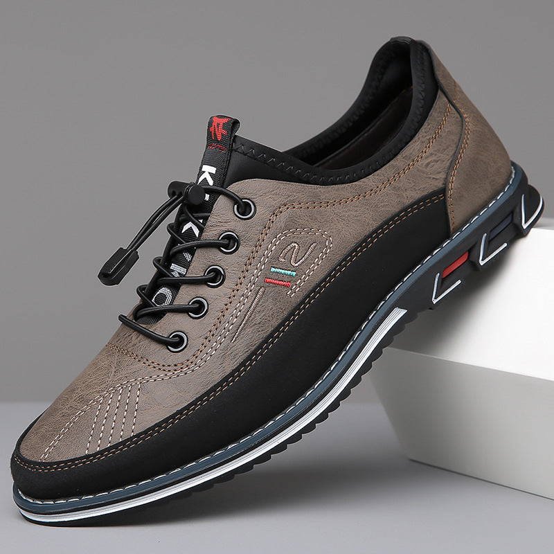HENDERSON™ | Leather Lace-Up Casual Shoe