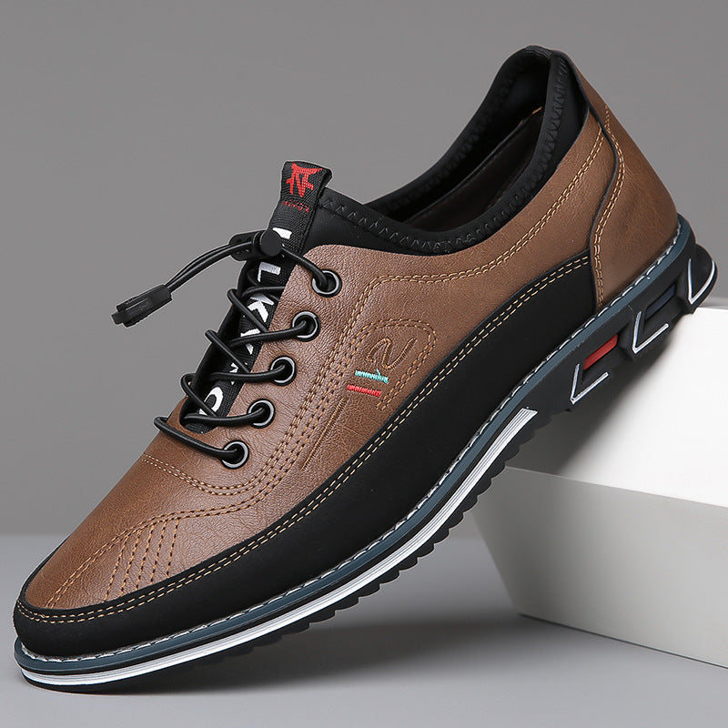 HENDERSON™ | Leather Lace-Up Casual Shoe