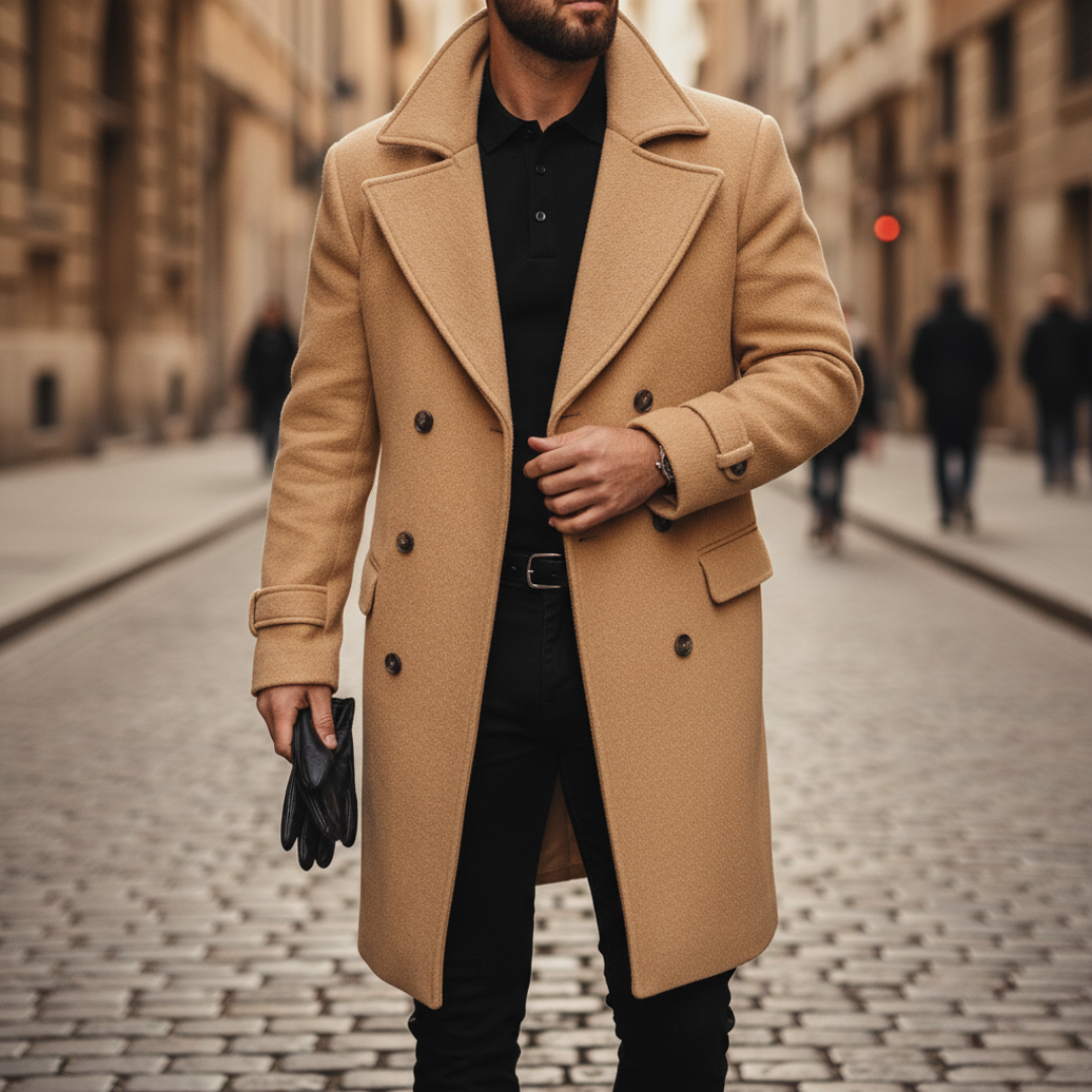 HENDERSON™ | Classic Wool Overcoat