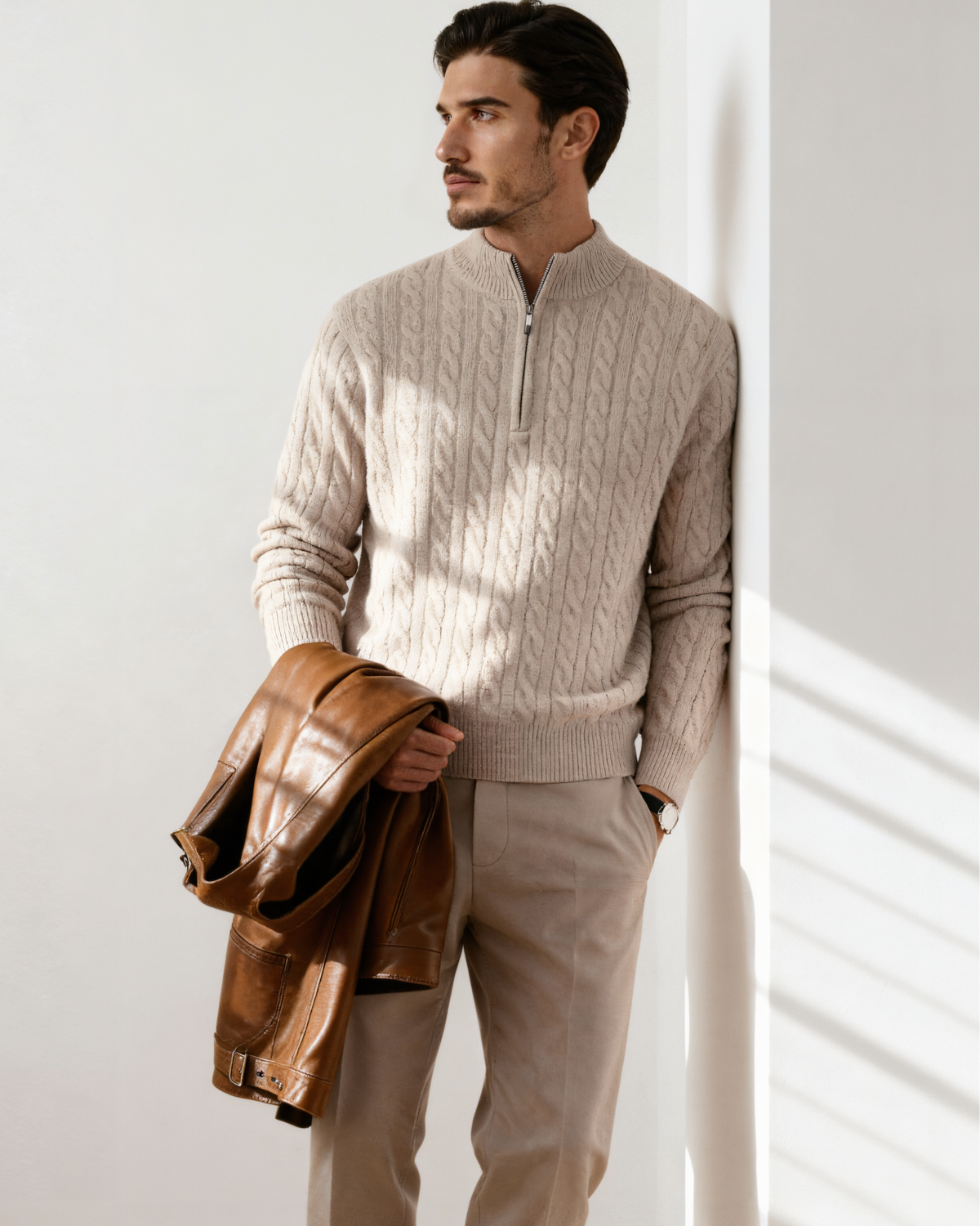 HENDERSON™ | HALF-ZIP CARDIGAN