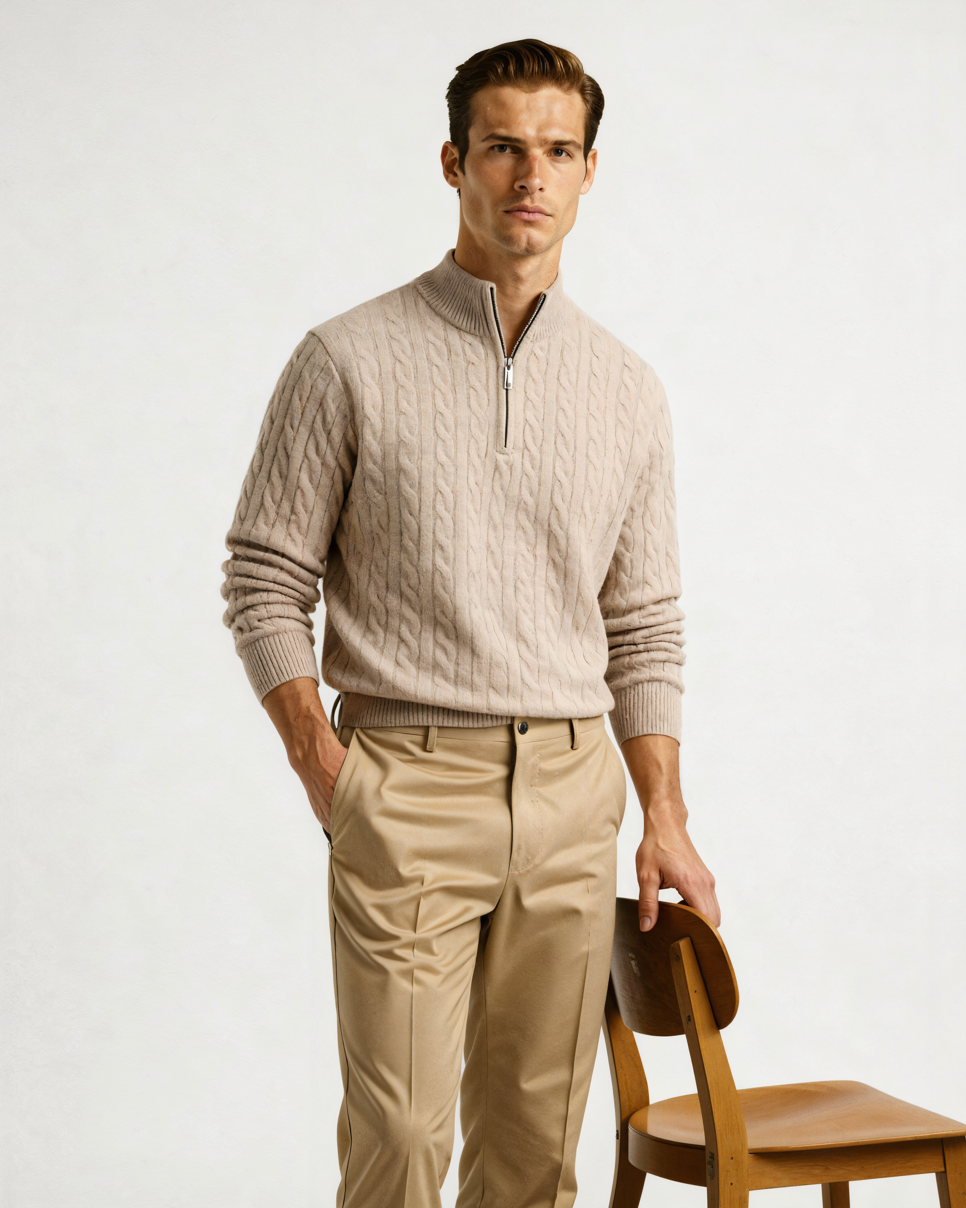 HENDERSON™ | HALF-ZIP CARDIGAN