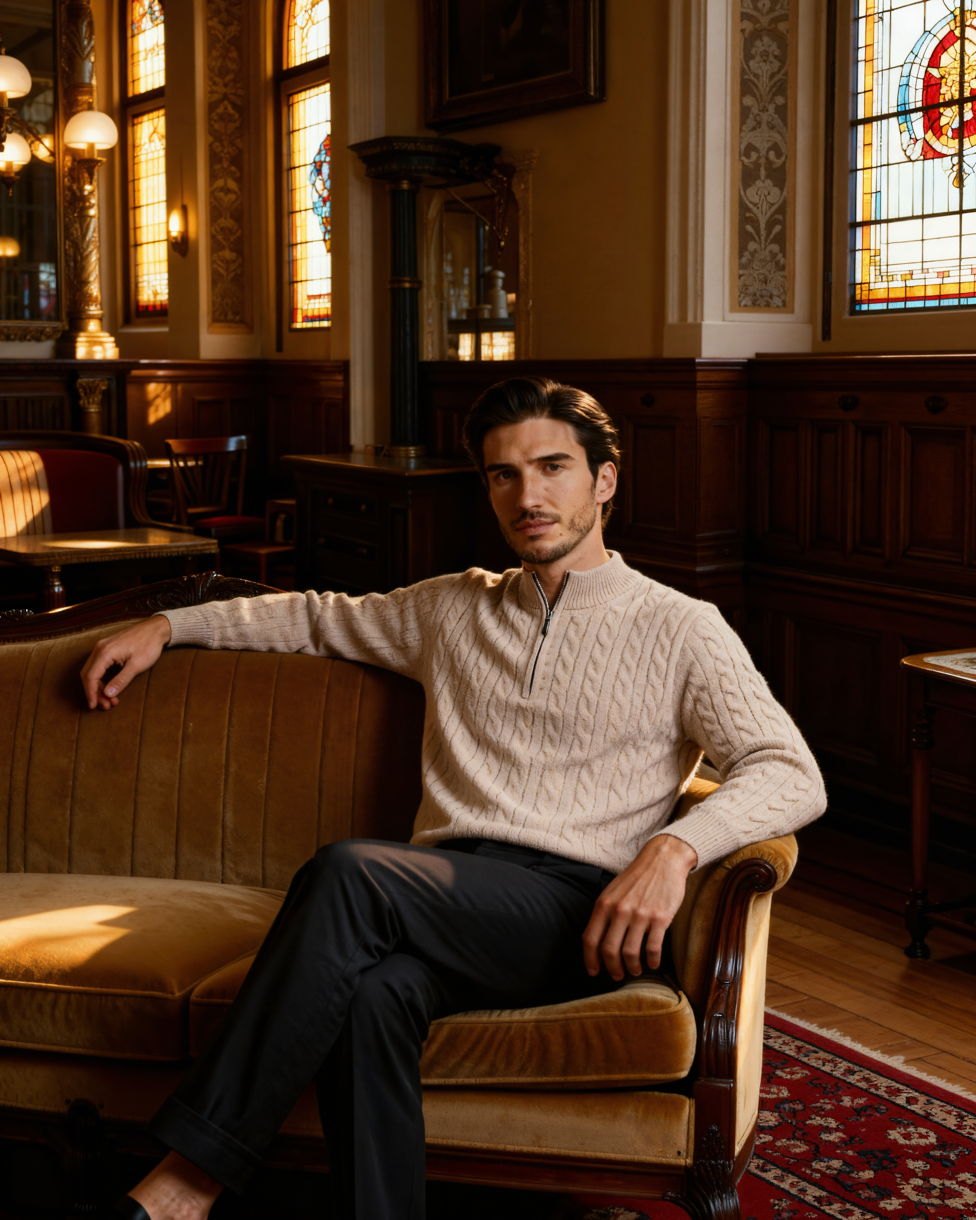 HENDERSON™ | HALF-ZIP CARDIGAN