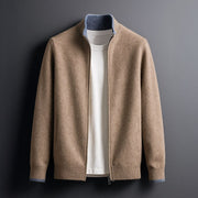 HENDERSON™ | Contrast-Trim Full-Zip Knit