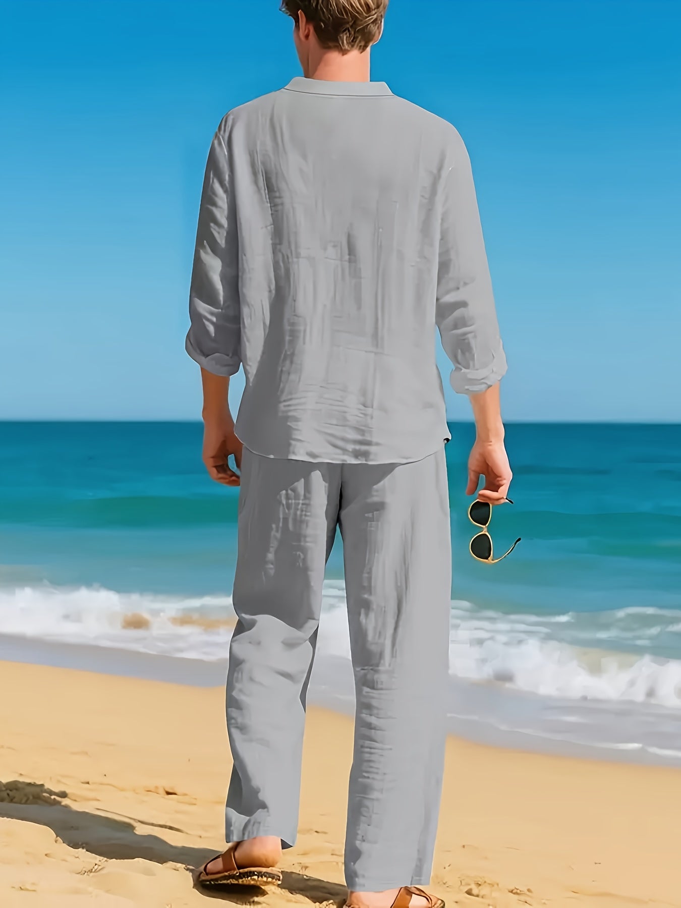 HENDERSON™ | Men's Woven Linen Co-Ord Set