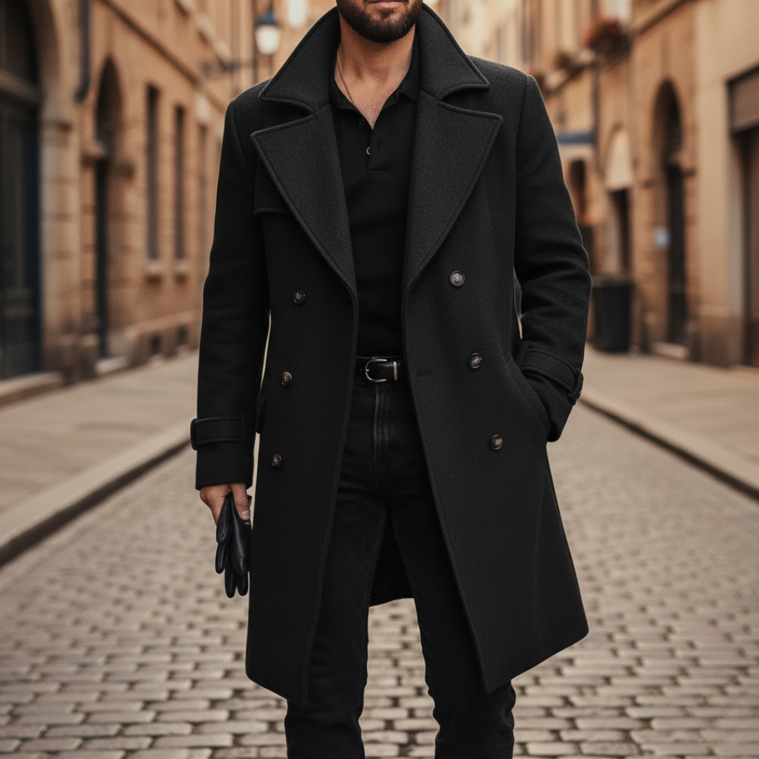 HENDERSON™ | Classic Wool Overcoat