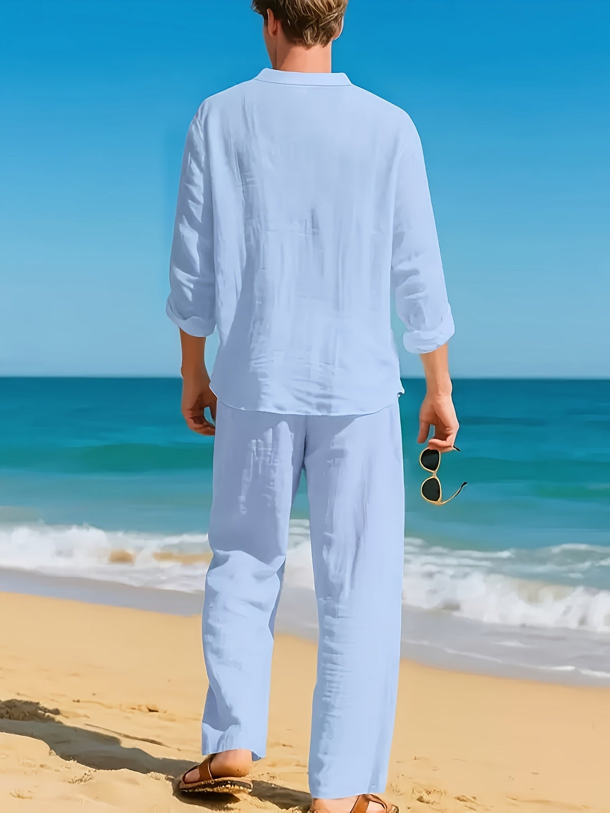 HENDERSON™ | Men's Woven Linen Co-Ord Set