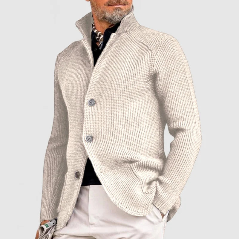 HENDERSON™ | Military-Knit Cardigan