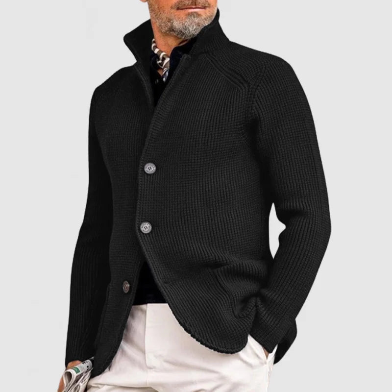 HENDERSON™ | Military-Knit Cardigan