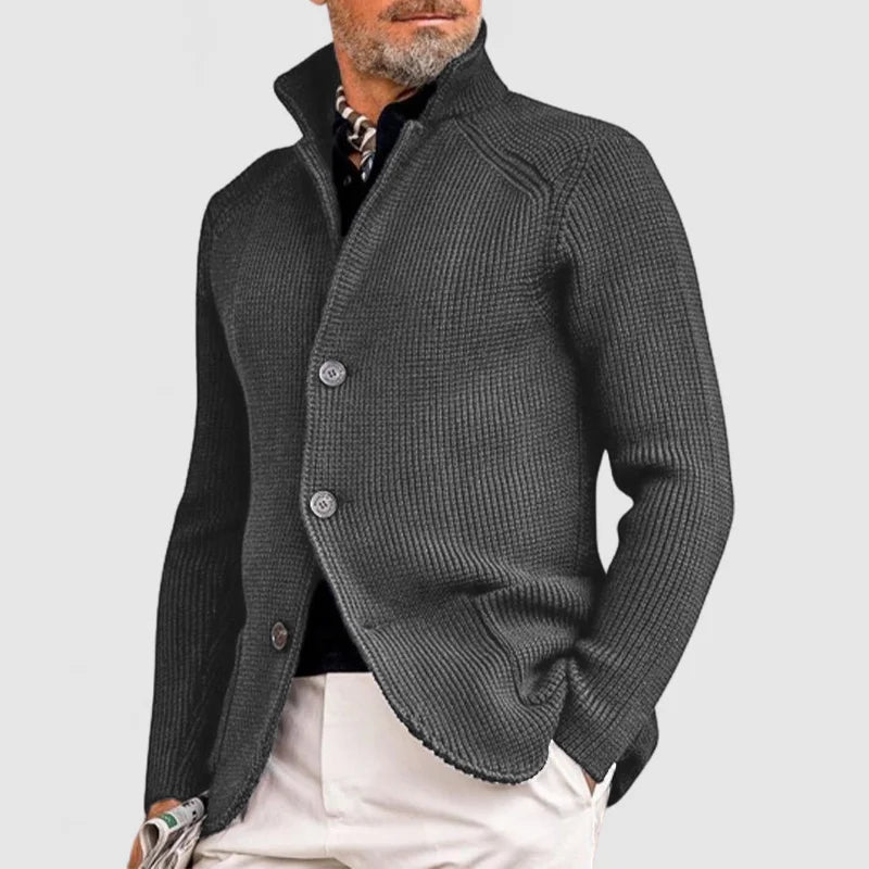 HENDERSON™ | Military-Knit Cardigan