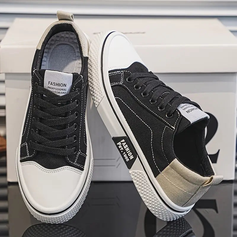 HENDERSON™ | Canvas Low-Top Trainer