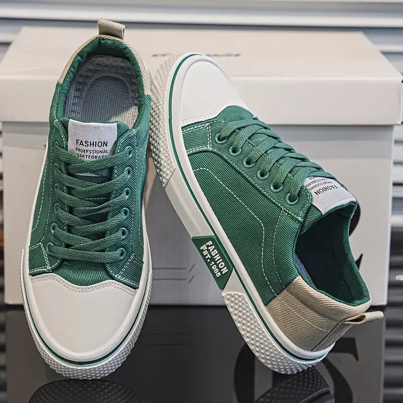 HENDERSON™ | Canvas Low-Top Trainer