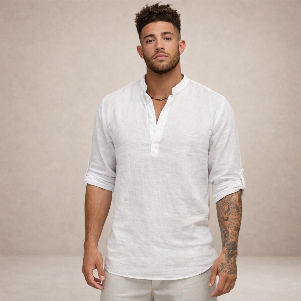 HENDERSON™ | Stand Collar Shirt