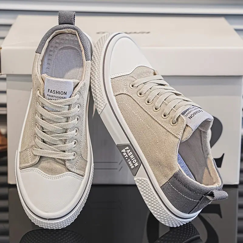 HENDERSON™ | Canvas Low-Top Trainer