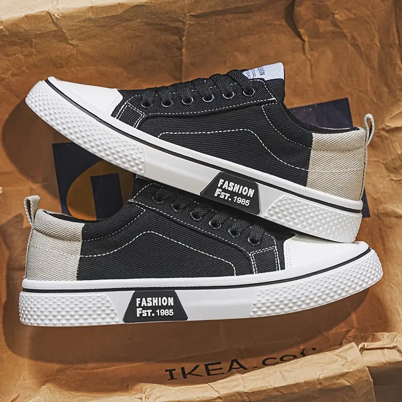 HENDERSON™ | Canvas Low-Top Trainer