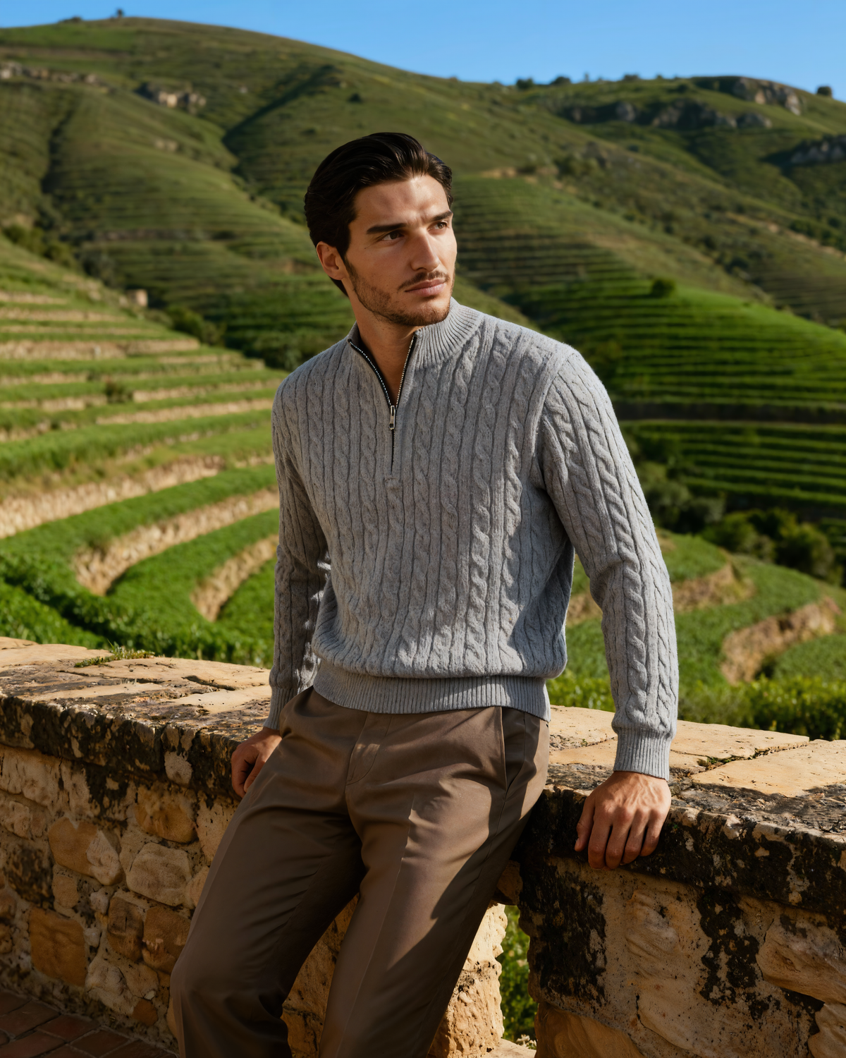 HENDERSON™ | HALF-ZIP CARDIGAN
