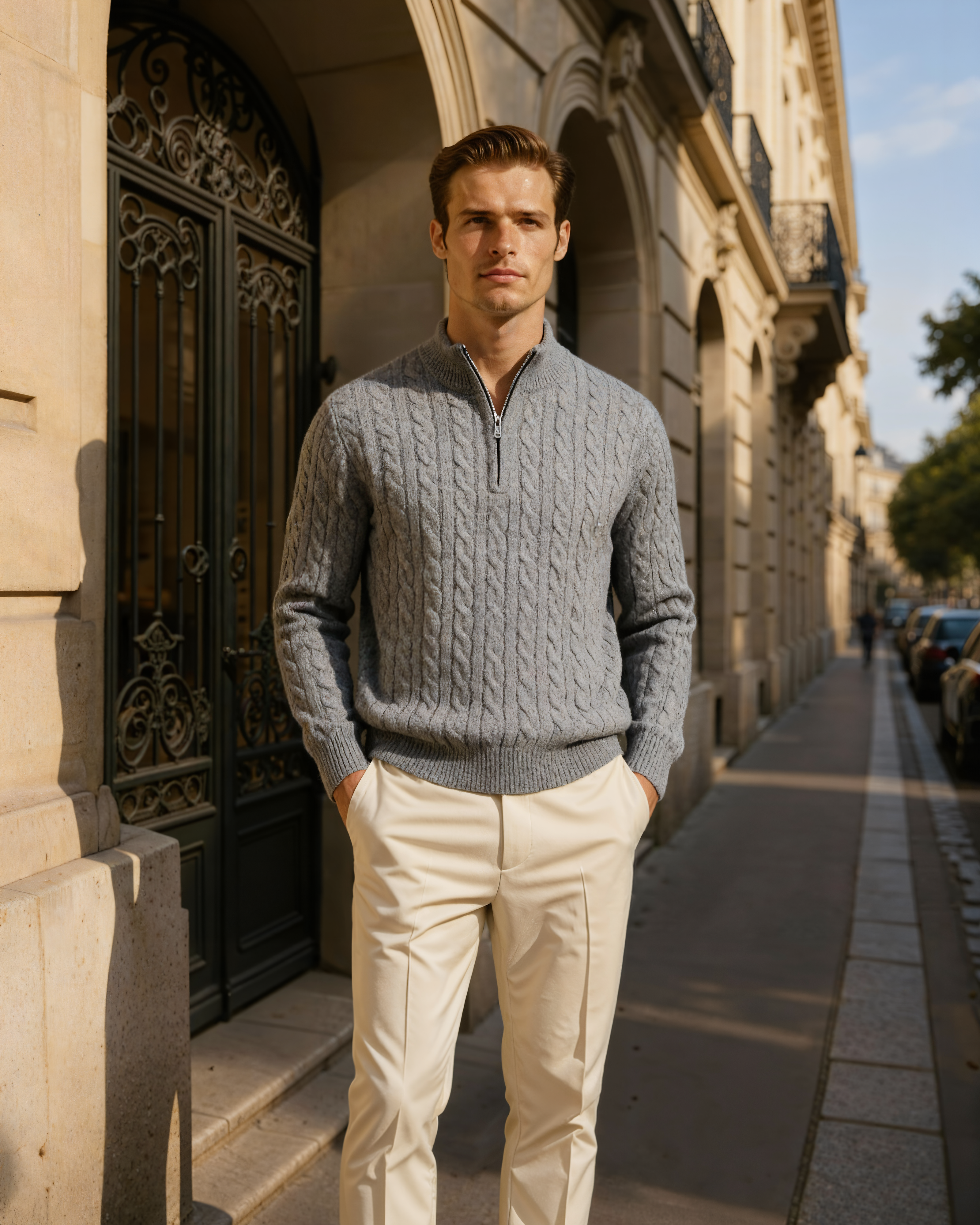 HENDERSON™ | HALF-ZIP CARDIGAN