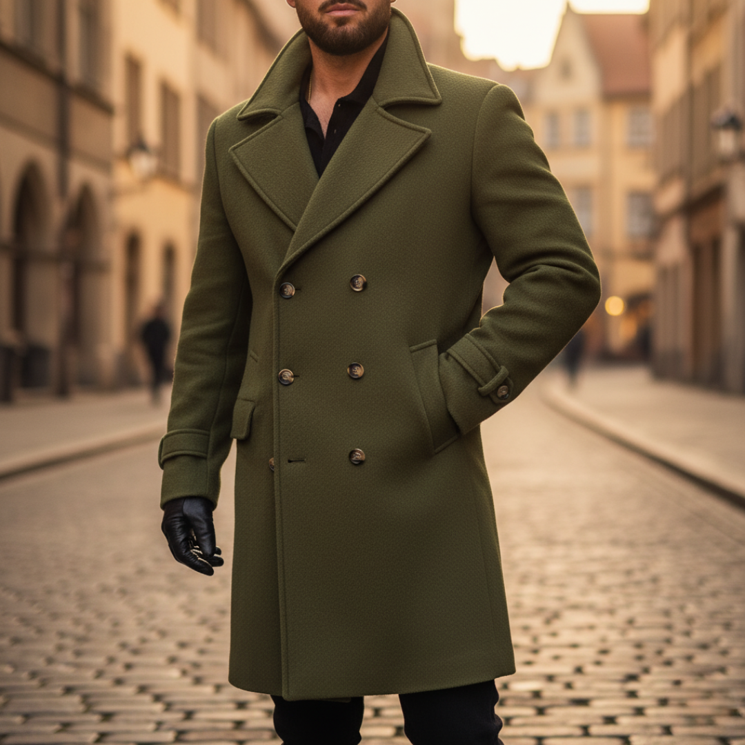 HENDERSON™ | Classic Wool Overcoat