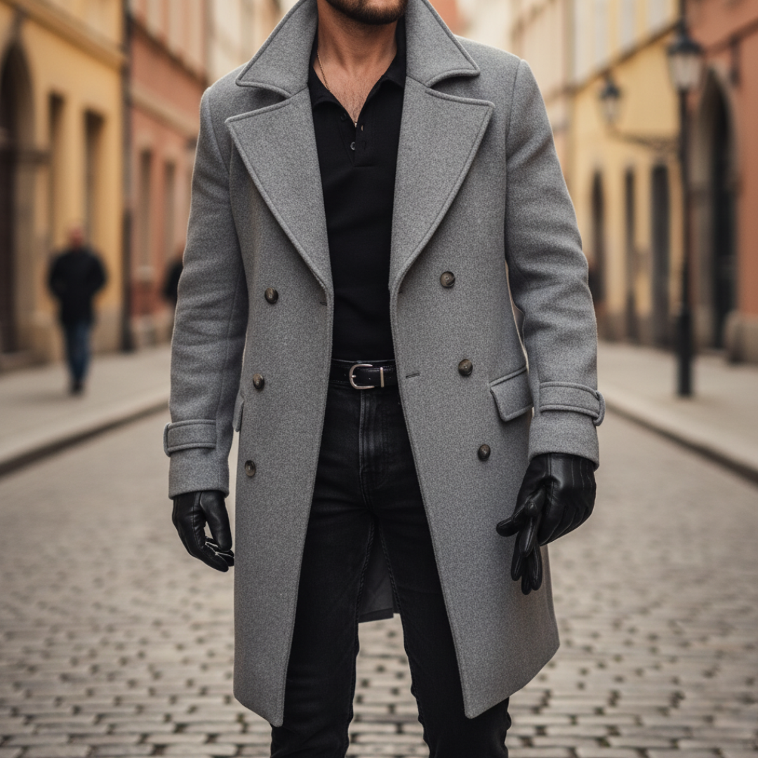 HENDERSON™ | Classic Wool Overcoat