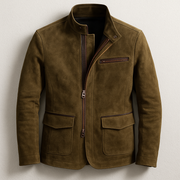 HENDERSON™ | Suede Zip Jacket