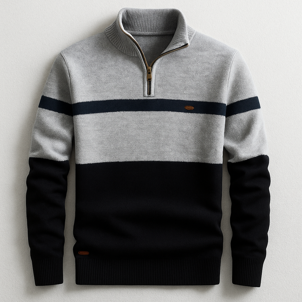 HENDERSON™ | Zip-Neck Longsleeve