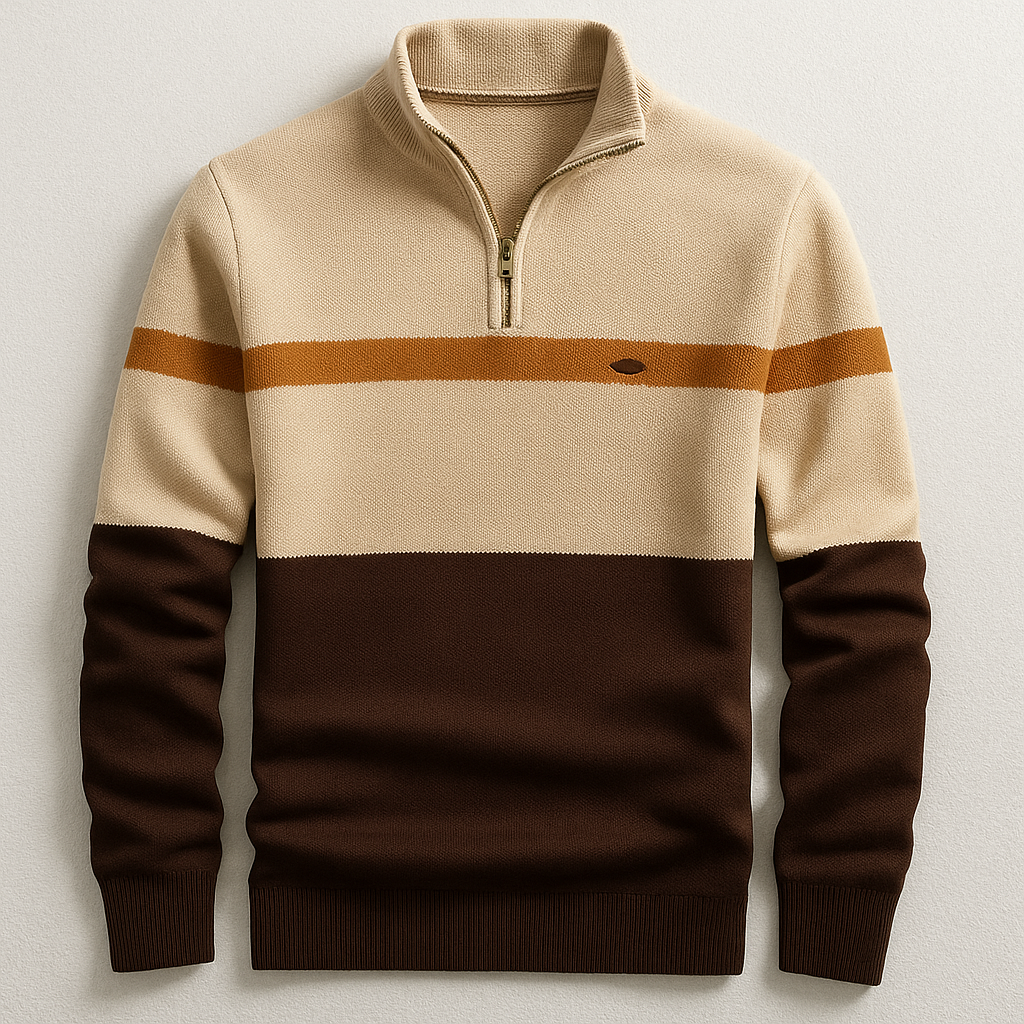 HENDERSON™ | Zip-Neck Longsleeve