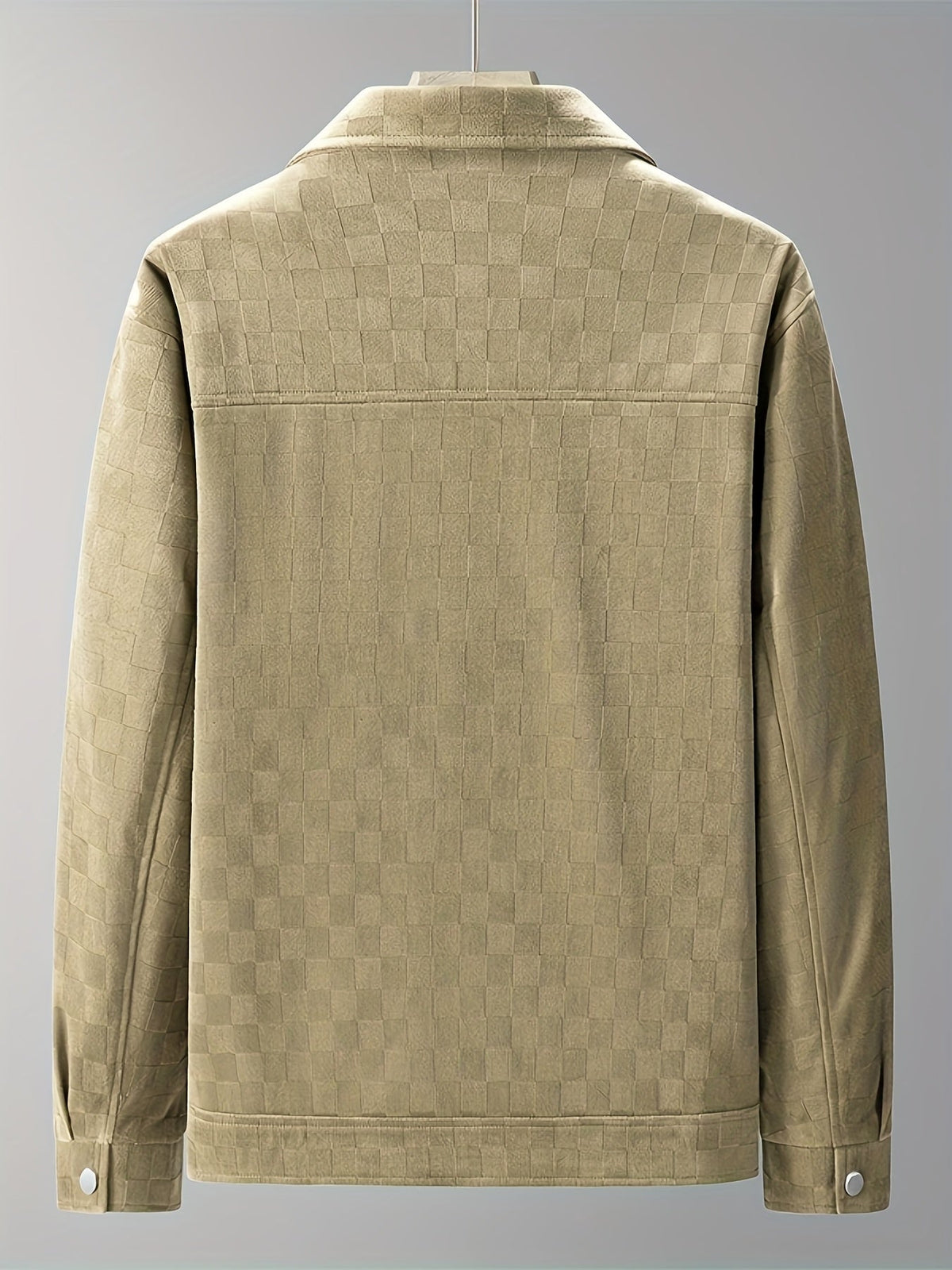 HENDERSON™ | Mavrick Checkered Suede Jacket