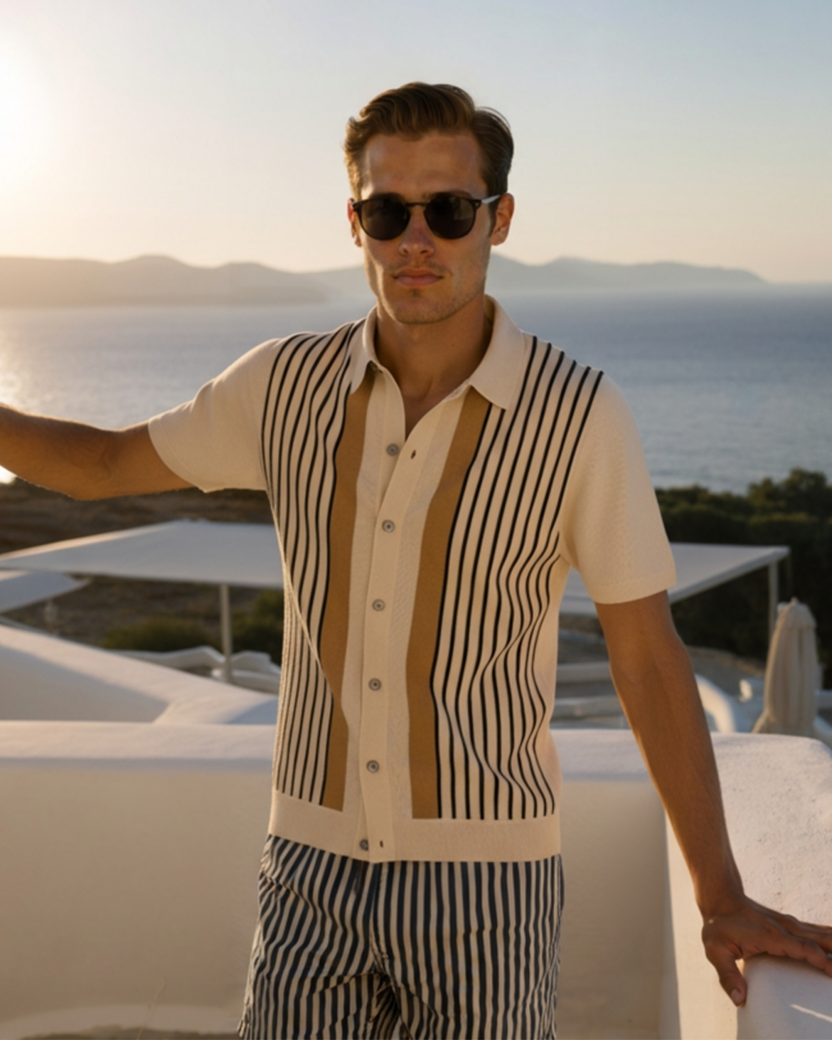 HENDERSON™ | STRIPED KNIT POLO