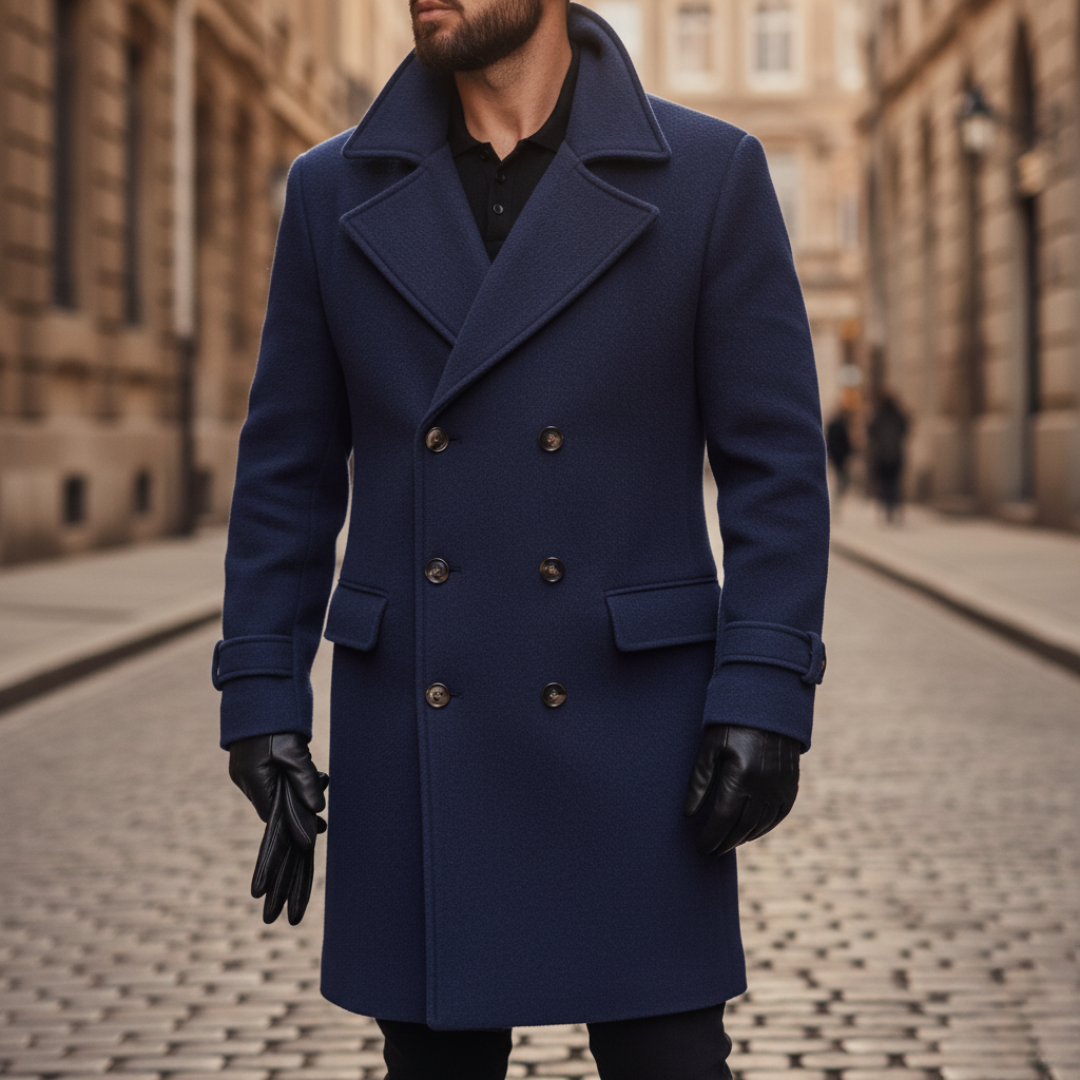 HENDERSON™ | Classic Wool Overcoat