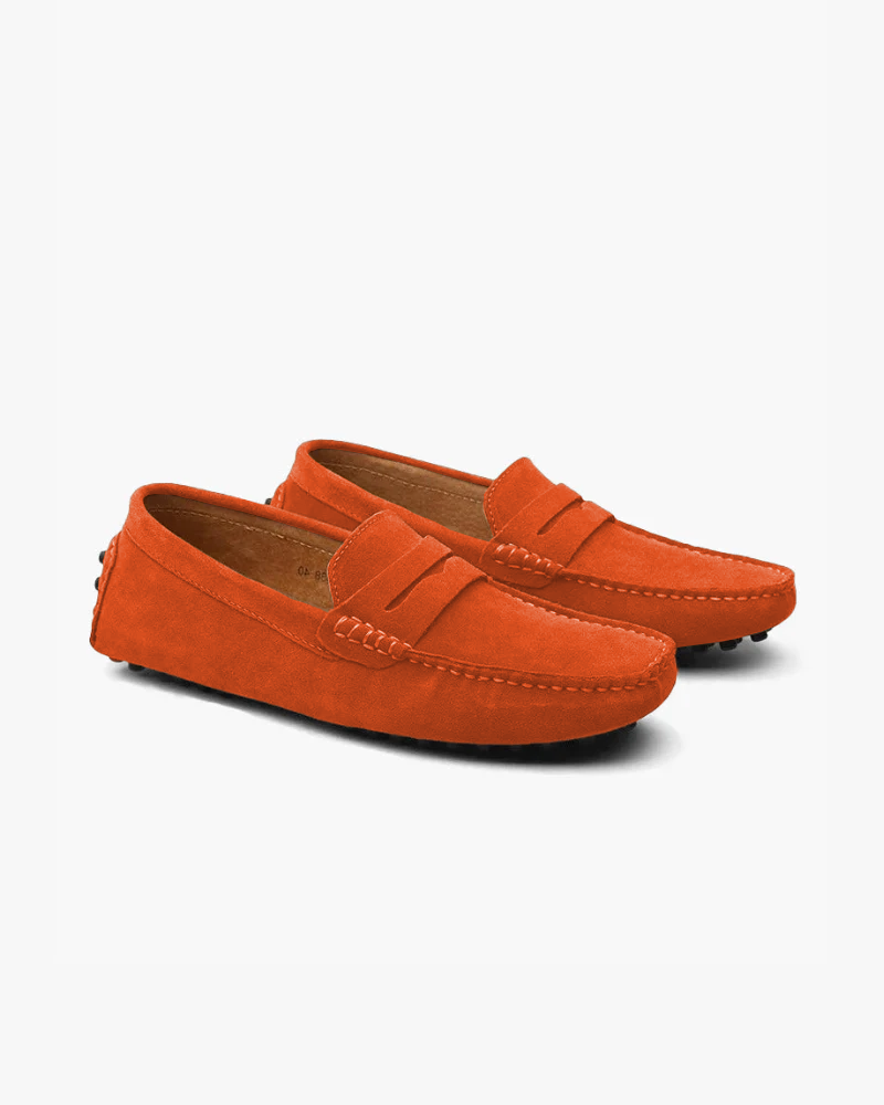 HENDERSON™ | Suede driver loafers
