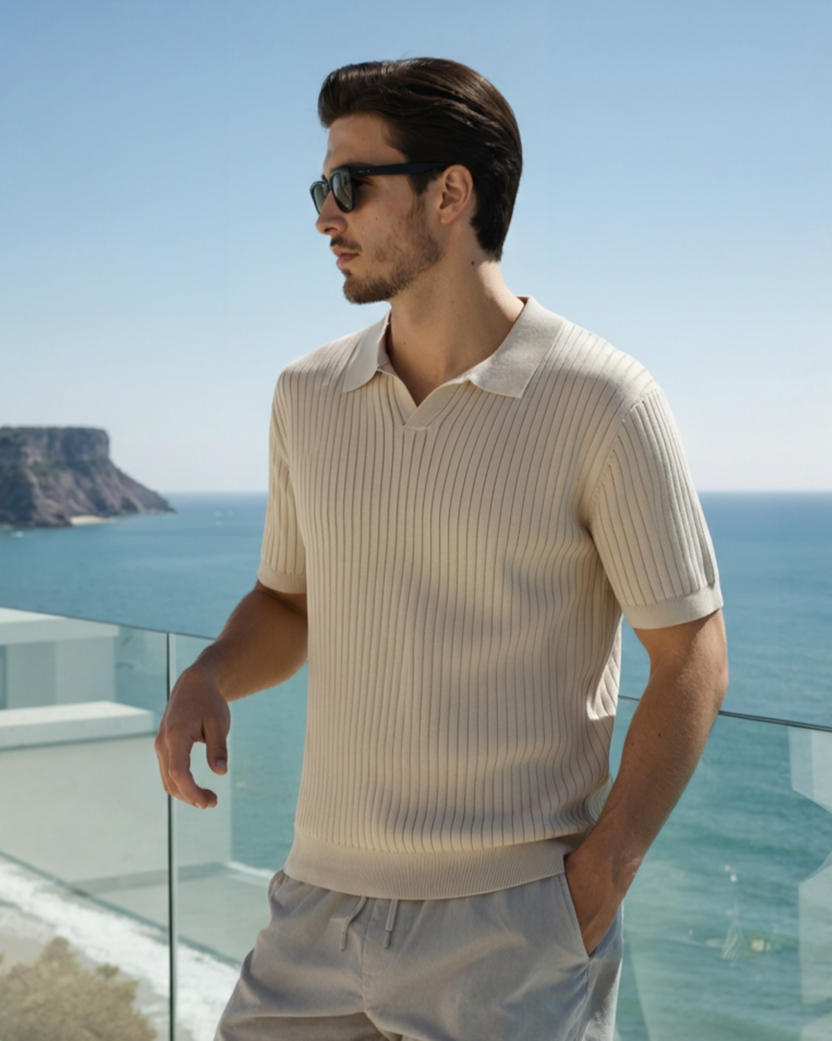 HENDERSON™ | RIBBED KNIT POLO