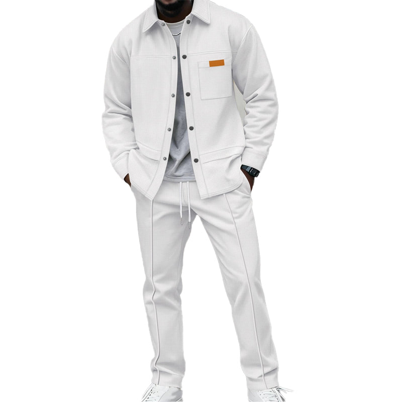 HENDERSON™ | Waffle-Knit Jacket and Pants Set