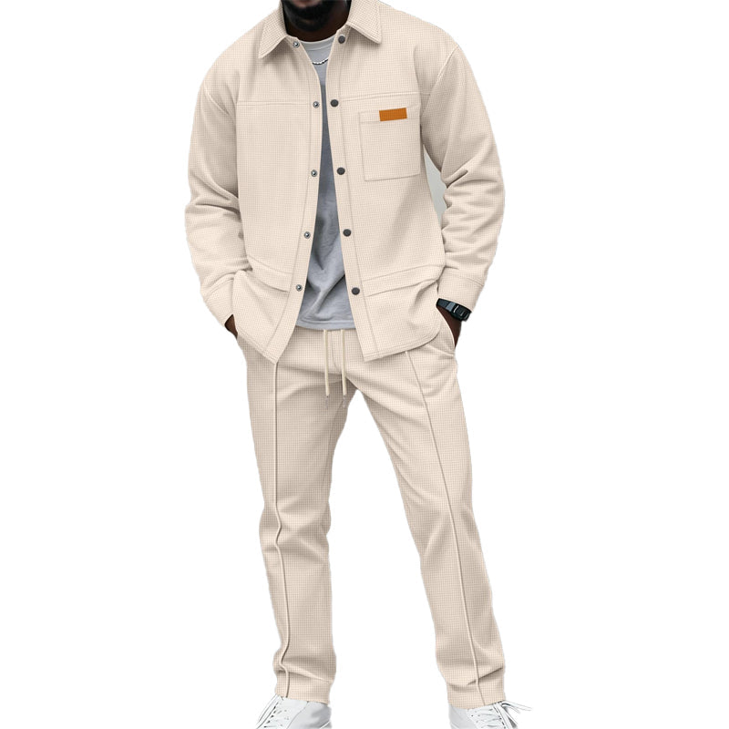 HENDERSON™ | Waffle-Knit Jacket and Pants Set