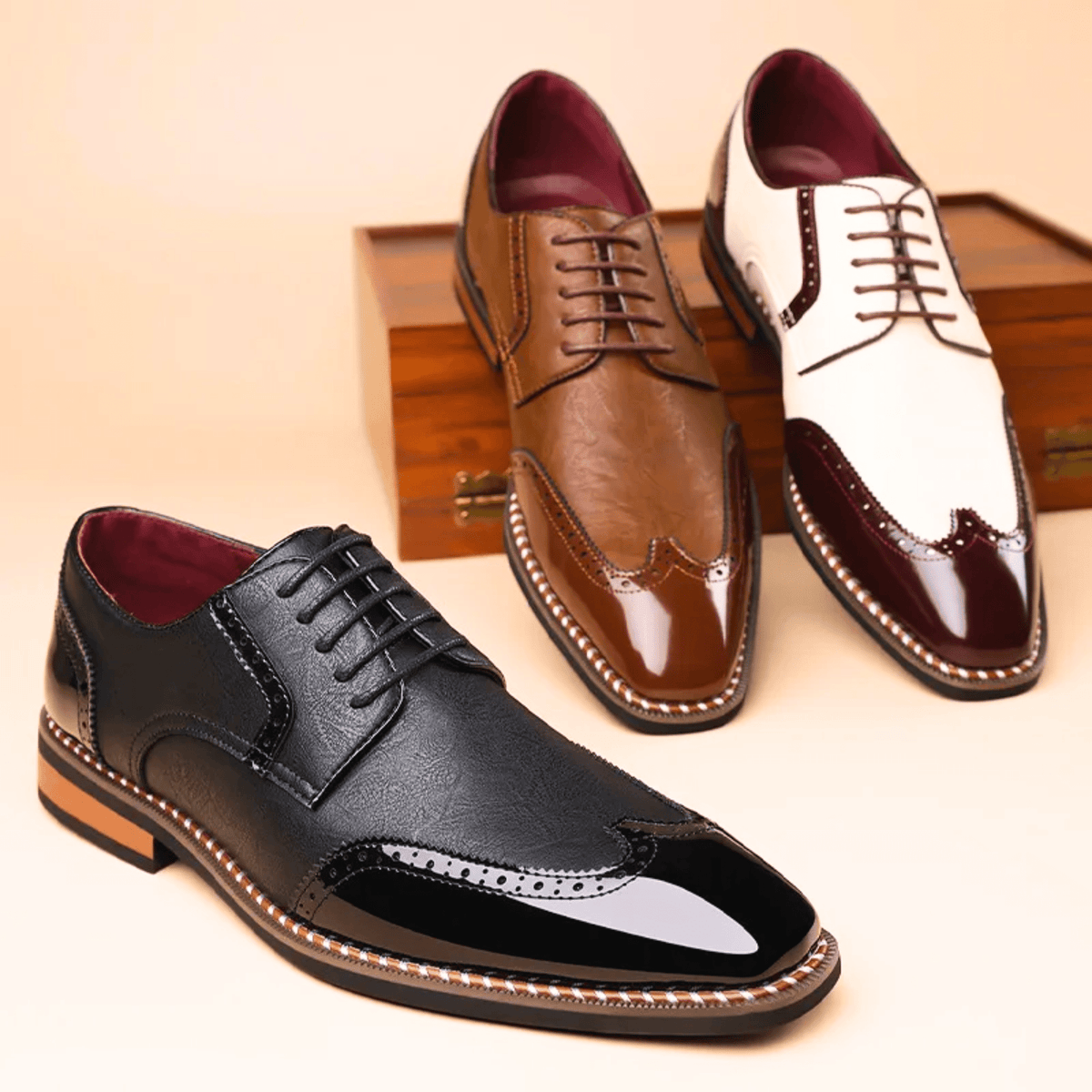 HENDERSON™ | TWO-TONE SHOES